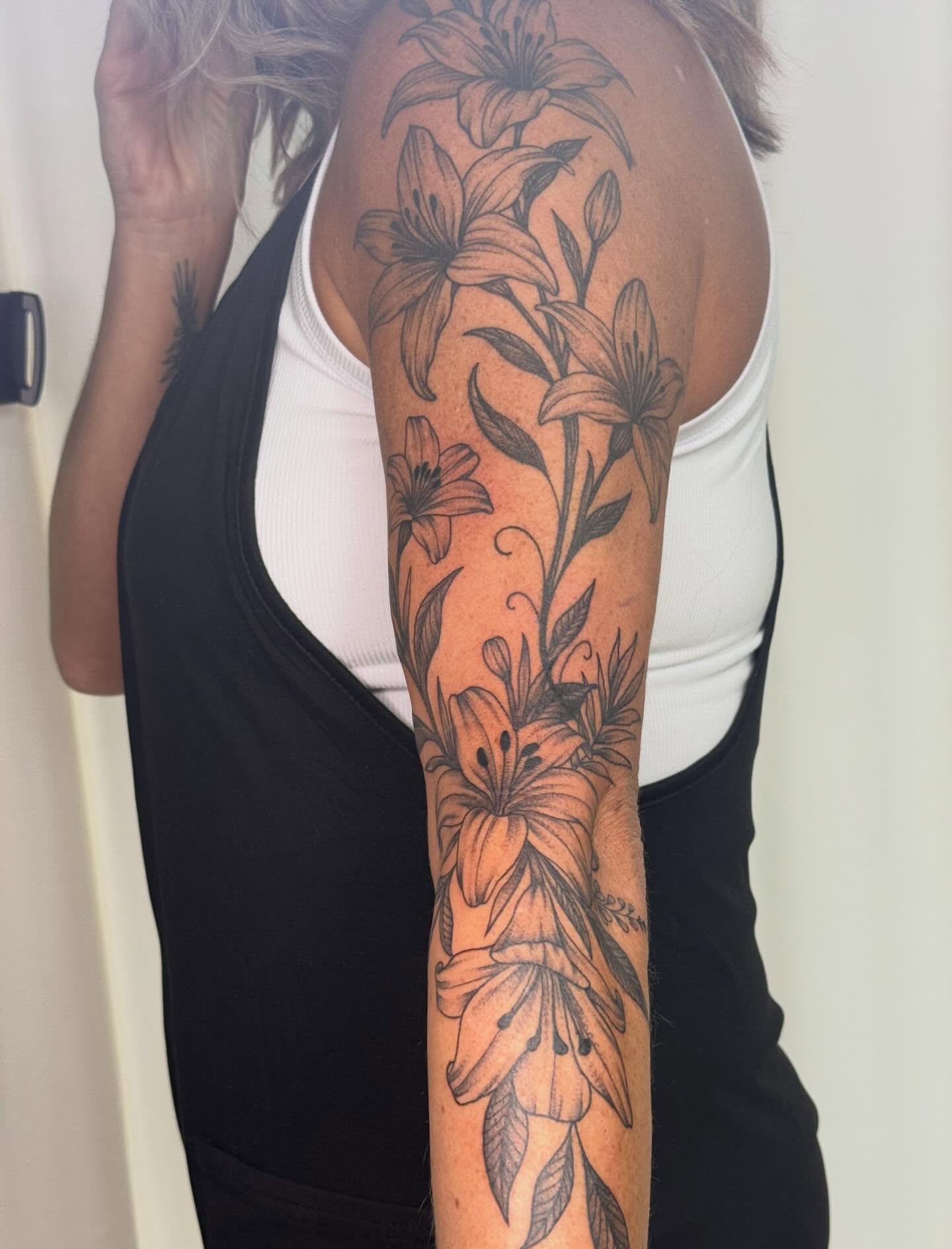 Some new tattoos by @selenastattoos