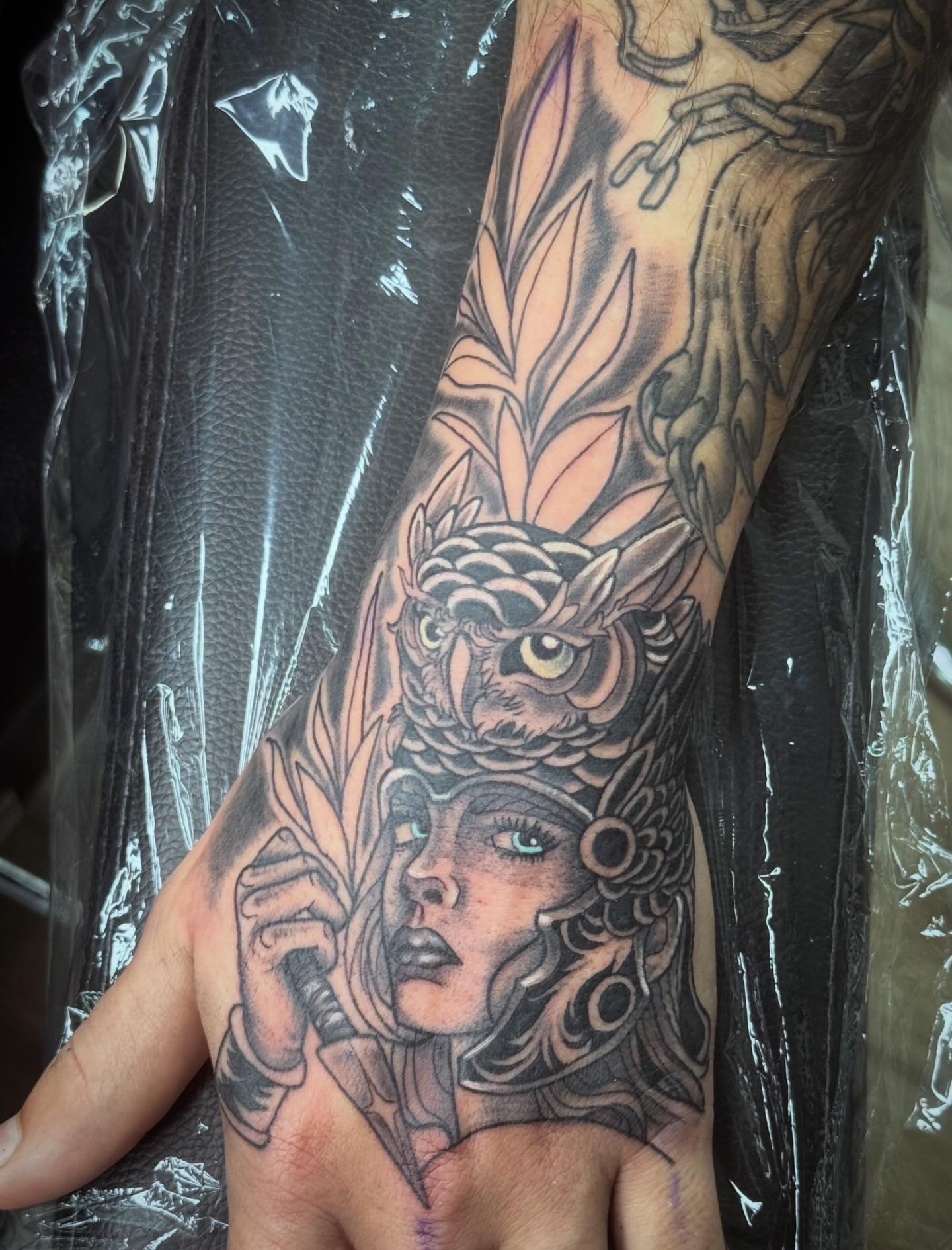 Some new tattoos by @selenastattoos