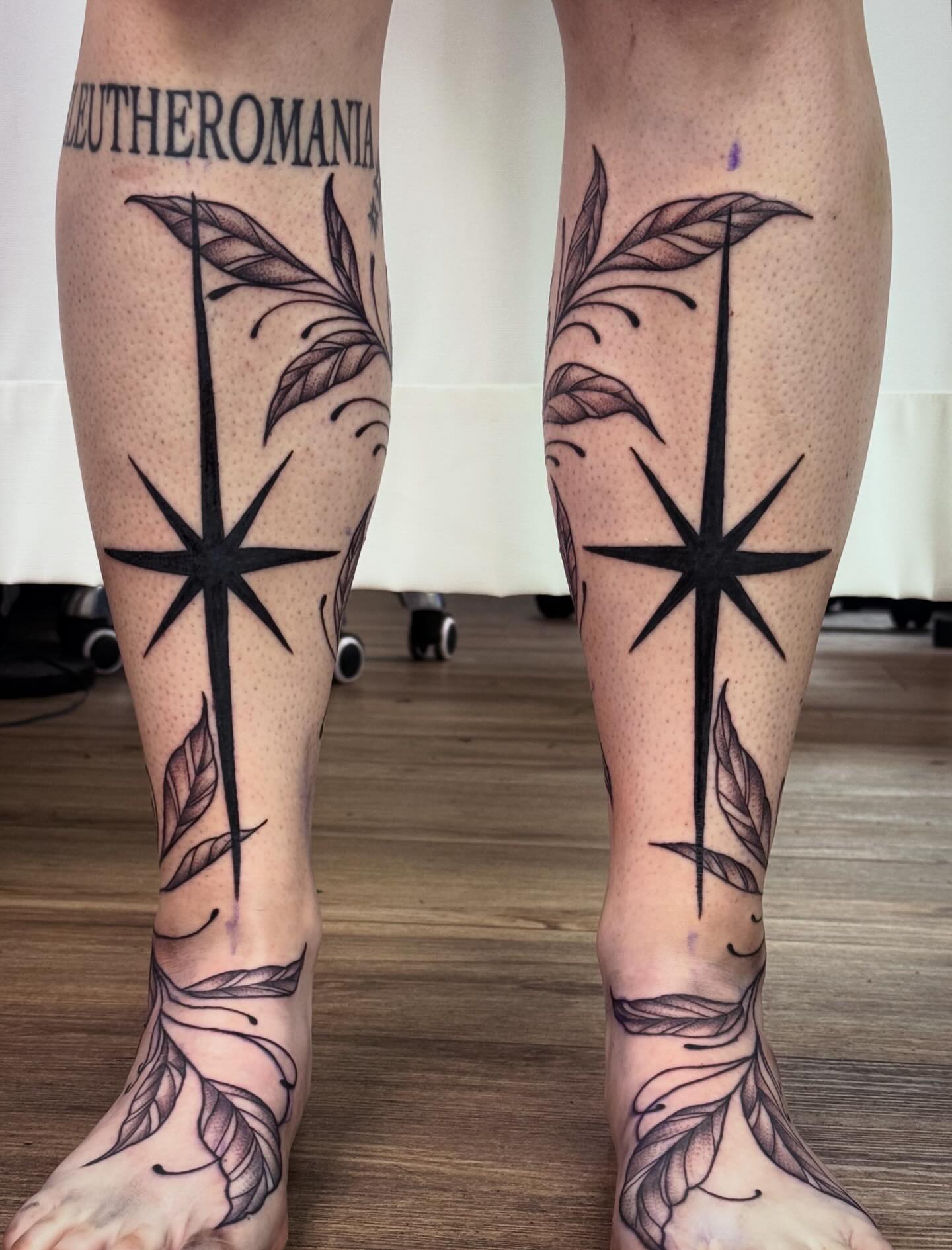 Some new tattoos by @selenastattoos